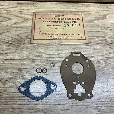 Carburetor Gasket Kit Marvel-Schebler 16-634 TSX 458 272 339 Massey Ferguson NOS • $12.44