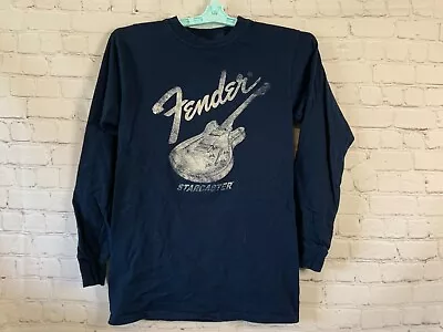Fender Starcaster Long Sleeve T Shirt Size Small • $14.96
