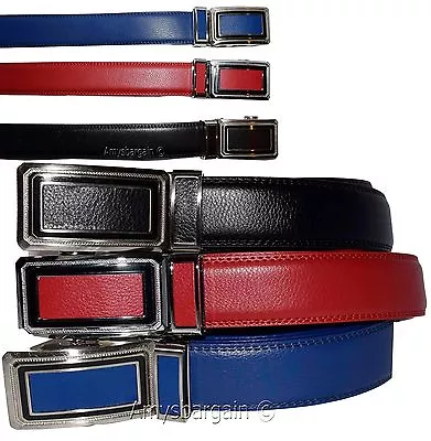 Leather Belt Men's Belt Quick Lock Belt. Auto Lock Belt Dress/casual Belt NWT • $13.56