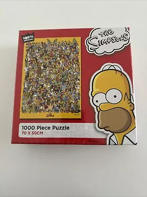 The Simpsons 1000 Piece Puzzle Brand New Sealed • $39.98