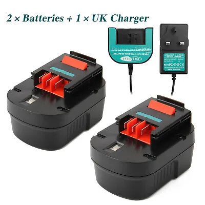 £55.90 • Buy 12V 3500mAh Ni-MH Battery For Black Decker A1712 A12 HPB12 A12-XJ A12E A12EX