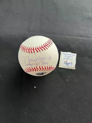 Maury Wills Signed & Autograph Baseball With Maury Wills Authentication • $3.99