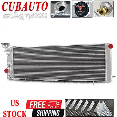 For 1991-2001 1999 Jeep Cherokee XJ Comanche 2.5L 4.0L 3 Row Aluminum Radiator • $113.95