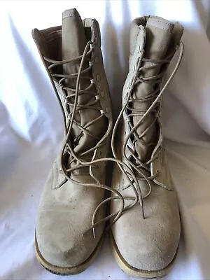 Army Surplus High Top Tan Boots 12W • $15