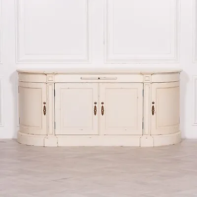 £1140 • Buy French Style Carved Buffet Cream Aged Large Sideboard Cabinet Cupboard