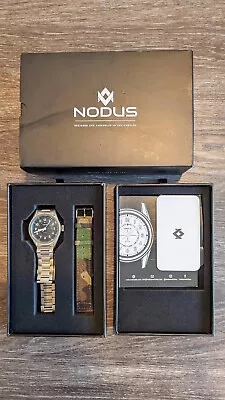 Nodus Sector Field Men's Automatic Watch (Shale / Black) • $175