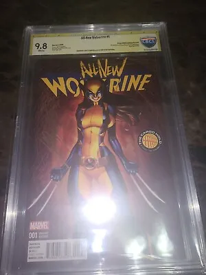ALL NEW WOLVERINE 1 9.8 CBCS (cgc Pgx) SIGNED J SCOTT CAMPBELL Cargo Hold  • $99.99