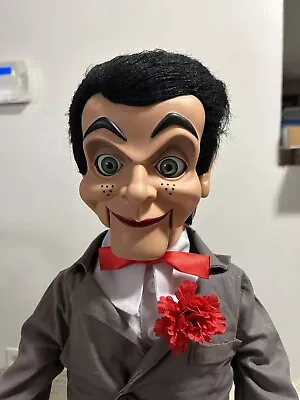 Slappy / Goosebumps Deluxe Ventriloquist Dummy Doll Moving Eyes QUALITY! • $235
