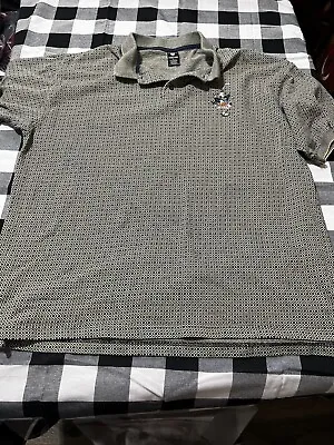 WB Warner Bros Studio Store VTG Daffy Duck Polo Short Sleeve Shirt SZ.XL Nice • $17.99