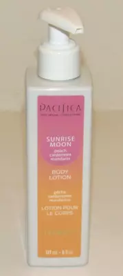 Pacifica Sunrise Moon Body Lotion 6 Oz Full Size Peach Cardamom Mandarin • $12.90