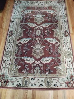 $84.50 • Buy 4x6 (3'9  X 5'9 ) William Morris Style Arts & Crafts Area Rug **FREE SHIPPING**