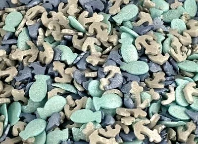 £3.50 • Buy Edible Pirates Sprinkles Fish Anchor Mix Party Cake Decoration Birthday Party