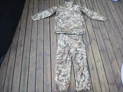 £49.99 • Buy Army Goretex Camo Water Proof Wet Weather Lightweight Fishing Jacket Trouser Set
