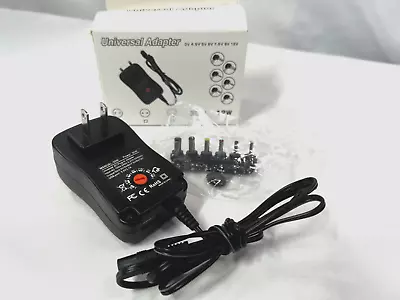 Power Adapter 30W Universal AC / DC 3V-12V Multi Voltage Charger Converter  EUC • $9.48