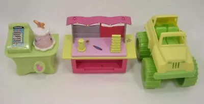 Lot/3 Playset Miniture Furniture Toys For Small Dolls Monster Truck  • $5.50