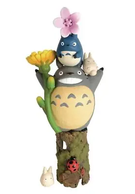 Studio Ghibli My Neighbor Totoro Flowers Stacking Figure Nosechara Series • $30
