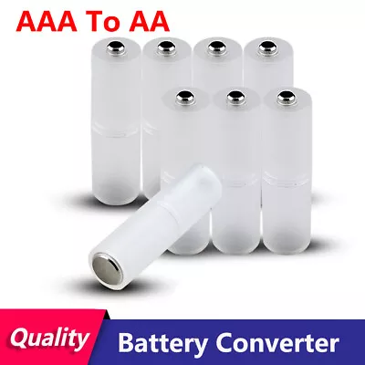 AAA To AA Size Battery Converter Battery Holder Adapter Box Case Plastical • $1.78