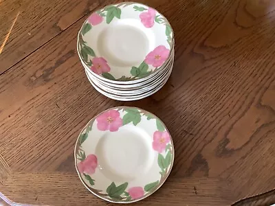 Franciscan Desert Rose Bread & Butter Plate Pink Desert Roses Vintage EUC • $2.50