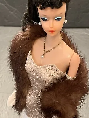 VTG Barbie Clone Bild Lilli Fab-Lu Babs Gold Brocade Golden Charmer Dress • $35