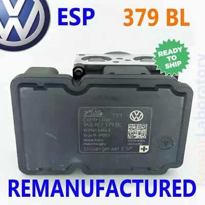 ✅ReBuilt✅  12-15 1K0907379BL GOLF GTI JETTA EOS ABS ESP Pump CONTROL MODULE • $280