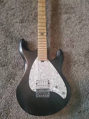 OLP Ernie Ball Music Man Benji Madden Guitar - Black (Repainted) • $350