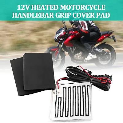 12V Winter Heated Grip Pads Inserts Handlebar Hand Warmers Fits Grip ATV Motorcy • $10.33