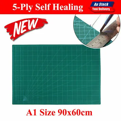 A1 Large DIY Thick Self Healing Cutting Mat Double-Side Art Craft Au Stock NEW • $26.99