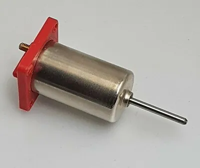 6 Volt Dc Hobby Motor With Red Plastic Flange 6v High Speed • £1.99