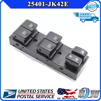 Front For Infiniti G35 G37 2007-2008 Q40 25401-JK42E Side Master Window Switch • $37.45