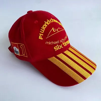 Rare! Michael Schumacher F1 World Champion Six Times #1 Marlboro King Cap Hat • $39.50