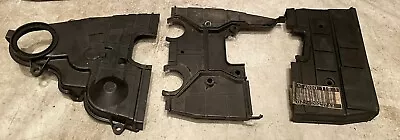 96-01 Honda CRV B20Z2 OEM Timing Cover Set Upper Lower Engine Motor B18 B18B1 • $95