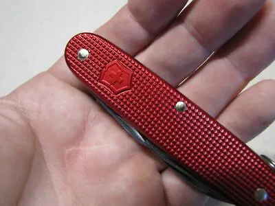 Victorinox Swissbianco All Red Alox Electrician Swiss Army Knife • $245