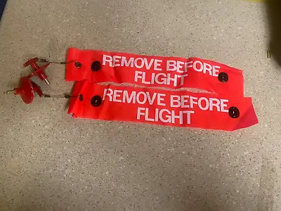 Remove Before Flight Orange Warning Streamers • $29.95