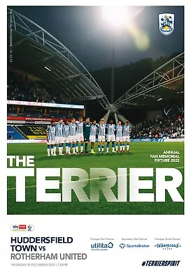 £3.50 • Buy Huddersfield Town V Rotherham United 29/12/22 Matchday Programme
