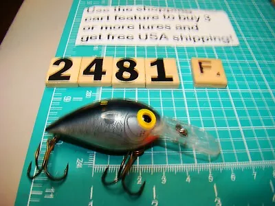 V2481 F  Storm Post Rapala First Edition Wiggle Wart Fishing Lure • $9.95