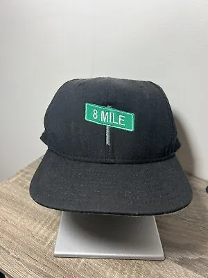 RARE 8 MILE Eminem Movie Cast/Crew 6Th Man New Era Fitted Hat 7 3/8 • $64.99