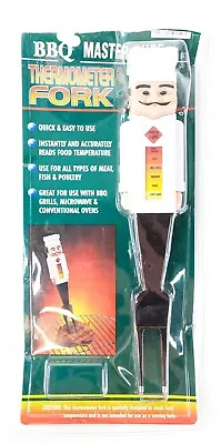 🔥🍔🍹 BBQ Master Chef Thermometer Fork W/ Batteries ATICO VINTAGE 1999 - NEW • $11.97