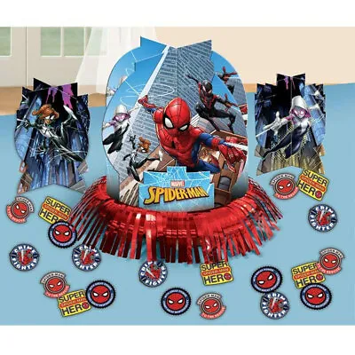 $9.99 • Buy Spider-man Table Decorating Kit Birthday Party Supplies Center Piece 