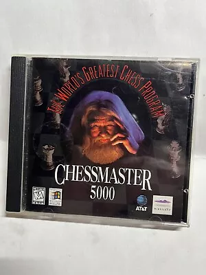 Chessmaster 5000 (PC 1995) Video Game Chess Educational Board Game • $4.99