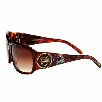 Ed Hardy Sunglasses 053 Demi Brown With Case And Box • $79.99