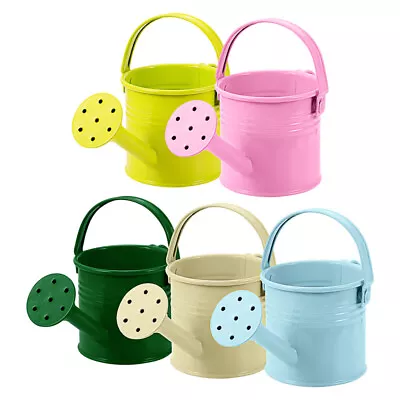  Flower Watering Can Metal Spout Cans For Kids Kettle Garden Baby Indoor • £16.82