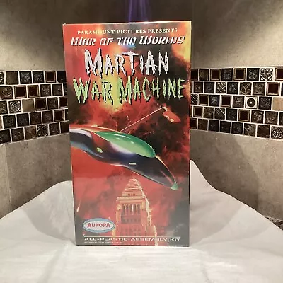 Aurora “War Of The Worlds-Martian War Machine”-BOX ONLY-Fantasy Tribute-SEALED • $200