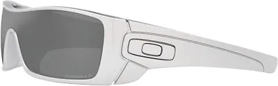 NEW OAKLEY Batwolf X Silver Prizm Black Polarized SUNGLASSES OO9101-69 MADE USA • $179.98