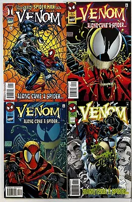 Venom Along Came A Spider #1-4 COMPLETE RUN Marvel 1996 Lot Of 4 HIGH GRADE NM-M • $53