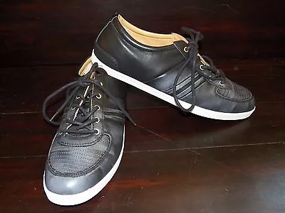 New Mens UGG Brook-Lin Brooklin Two Tone Black/Pewter Leather Shoes Sneakers • $49.99