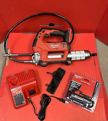 *NEW*Milwaukee 2646-21CT M18 18V 2-Speed 48-Inch Hose Grease Gun Kit • $217.99