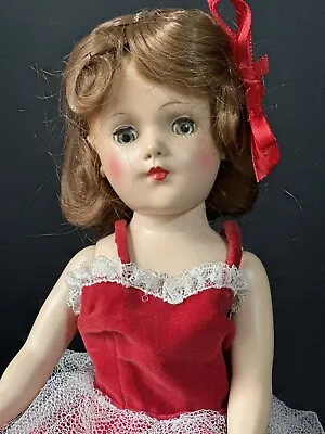 Vintage 1950’s Mary Hoyer 14” Hard Plastic Marked Doll • $79