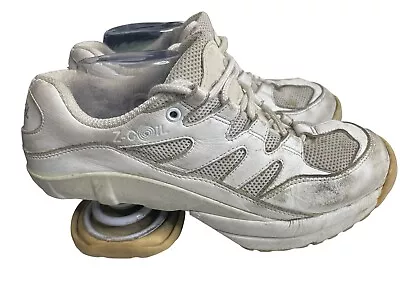 Z-Coil Womens Freedom Classic White Comfort Pain Relief Shoes Spring Sz 9 • $57.40