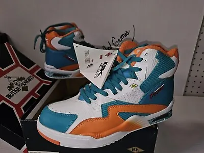 British Knights Dymacel High Tops Size 9 Shoes NWT MIAMI DOLPHINS TRIBUTE #00Q • $118.25