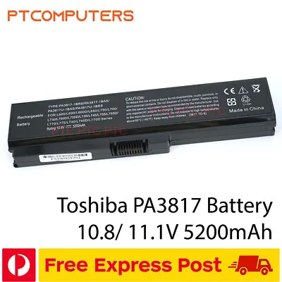 Laptop Battery For Toshiba Satellite C660 C665 C650 L650D PA3817U-1BRS PABAS228 • $46.85